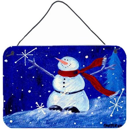 JENSENDISTRIBUTIONSERVICES Happy Holidays Snowman Wall and Door Hanging Prints MI2556363